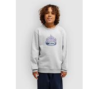 Quiksilver Graphic Crew Kids Sweater light grey heather Jungen Gr. T16