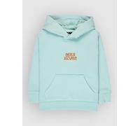 Hoodie QUIKSILVER "Graphic", Jungen, Gr. 5(108-114cm), blau haze, Obermaterial: 55% Baumwolle, 45% Polyester., Sweatshirts Hoodie (20950100-5) blau haze