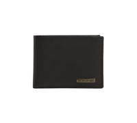 Quiksilver Gutherie - Leather Bi-Fold Wallet - Zweifach faltbares Leder-Portemonnaie - Männer - M - Braun.