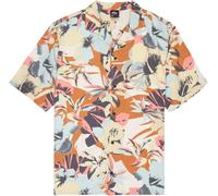 Quiksilver - Hemd aus Ecovero-Viskose - Herren - Safe Paradise SS Shirt Garden Glade Interfact Floral - Safe Paradise SS Shirt Garden Orange M