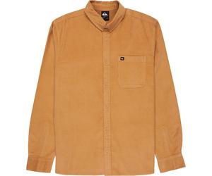 Quiksilver - Hemd aus Kordsamt - Herren - Smoke Trail Cord Shirt Khaki - Smoke Trail Cord Shirt Khaki für Herren aus Baumwolle - Größe L - Braun L