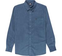 Quiksilver - Hemd aus Kordsamt - Smoke Trail Cord Shirt China Blue für Herren aus Baumwolle - Größe S - Blau Blau S