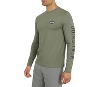 Quiksilver Herren-Bademode, Normale Passform, LSF 50, langärmelig, Sonnen-T-Shirt, Rashguard-Shirt (S-XXL), sea Spray, M