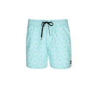 Boardshorts QUIKSILVER "Everyday Printed Volley 15", Herren, Gr. L, aqua ocean mayhem, Obermaterial: 100% Microfaser;, Hosen (55613263-L) aqua ocean mayhem