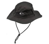 Quiksilver Herren Bushmaster Sun Protection Floppy Visor Bucket Hat Schlapphut, schwarz, Einheitsgröße