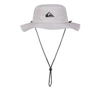 Quiksilver Herren Bushmaster Sun Protection Floppy Visor Bucket Hat Schlapphut, Grau, S/M