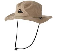 Quiksilver Herren Bushmaster Sun Protection Floppy Visor Bucket Hat Sonnenhut, Khaki, S/M