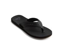 Quiksilver Herren Carver Nubuck - Sandals For Mens Zehentrenner, Schwarz Solid Black Sbkm, 44 EU