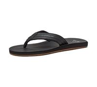 Quiksilver Herren Carver Nubuk Sandale, Solide Schwarz, 41 EU