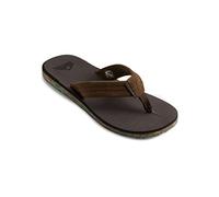 Quiksilver Carver Suede Recycled Sandals Braun EU 43 Mann (Herstellerartikelnummer: AQYL101311-CVJ2-10(43))