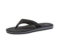 Quiksilver Herren Carver Suede Sandalen, Schwarz (Solid Black Sbkm), 39 EU