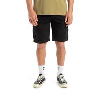 Quiksilver Cargoshorts Crucial Battle Herren Regular Fit Baumwolle Schwarz Größe 32