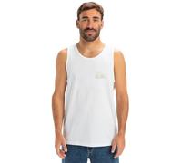 Quiksilver Herren Ev Comp Logo Tank T-Shirt, weiß, XL