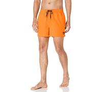 Quiksilver Herren Everyday Volley 38,1 cm elastische Taille Boardshort Badehose, Orange (Orange Pop), L