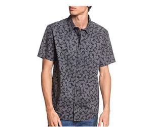 Quiksilver Herren Kurzarm Hemd Dots Flower : S