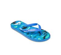 Sandale QUIKSILVER "Molokai Art 25", Herren, Gr. 10 (43), blau (estate blau biophilia), Obermaterial: Synthetik / Laufsohle: Moosgummi, Schuhe Sandale (64088151-10) estate blau biophilia