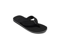Quiksilver Herren Sandale Molokai Layback – Synthetik/Moosgummi – Schwarz-Weiß, Gr. 41