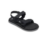 Sandale QUIKSILVER "Monkey Caged", Herren, Gr. 8(41), schwarz (schwarz 3), Obermaterial: Textil [Chemiefaser] / Außensohle: Gummi., Schuhe Sandale (27753551-8) schwarz 3