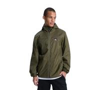 Quiksilver wasserdichte Jacke Overcast 3K Tape Herren Braun