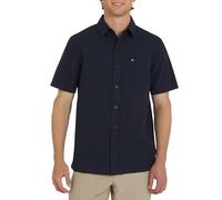Quiksilver Herren Premium Cotton Short Sleeve Button Down Seersucker Shirt Seersucker Shirt (1er Pack)