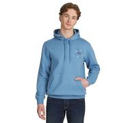 Quiksilver Herren Regular Fit Super Soft Fleece Midweight Pullover Hooded Sweatshirt Kapuzenpullover, Blau (Blue Shadow), Large