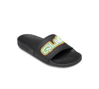 Sandale QUIKSILVER "Rivi", Gr. 9(42), schwarz, rasta, Obermaterial: Synthetikmaterial / Außensohle: Gummi, Schuhe (60624366-9) schwarz, rasta