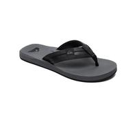 Quiksilver Herren Schnitzer Squish Flipflop, Schwarz Grau Schwarz, 45 EU