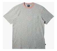 Quiksilver T-Shirt Herren Regular Fit Kurzarm Rundhals Baumwolle blau, M