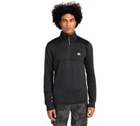 Quiksilver Herren-Unterhemd mit halbem Reißverschluss, warm, Winter, Schnee, Sport, Ski, true black, M