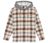 Quiksilver - Hooded Surf L/S Shirt - Hemd, Gr. L, grau (MoonstruckHooded)
