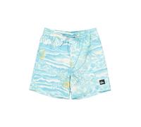 Badeshorts QUIKSILVER "Everyday Printed Volley 14", Herren, Gr. 10, aqua sundown, Obermaterial: 100% Microfaser;, Badehosen Badeshorts (60729966-10)
