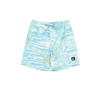 Badeshorts QUIKSILVER "Everyday Printed Volley 14", Herren, Gr. 12, aqua sundown, Obermaterial: 100% Microfaser;, Badehosen Badeshorts (60729966-12)