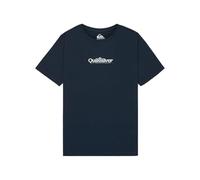 Quiksilver Jungen Fineline Ss T-Shirt, Dunkles Marineblau, 12 Jahre