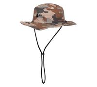 Quiksilver Boys Kid's Bushmaster Sun Protection Floppy Visor Bucket Hat, CAMO, One Size