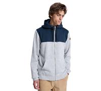 Hoodie QUIKSILVER "Keller Block Zip", Herren, Gr. XL, schwarz navy, Obermaterial: 100% Polyester., Sweatshirts Hoodie (26479316-XL) schwarz navy