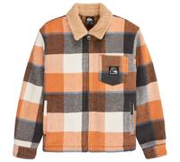 Quiksilver - Kid's DNA Sherpa Harrington Jacket - Freizeitjacke, Gr. 152 M - 12 Years, braun (AlmondSherpaHarrington)