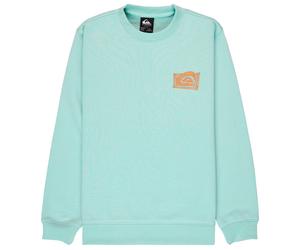 Quiksilver - Kid's Graphic Crew Youth - Pullover, Gr. 176 16, türkis (BlueHaze)