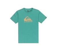 Quiksilver Kurzarm T-Shirt EV COMP Logo SS Kids Boy's Green 12, Deep Sea, 12 Jahre