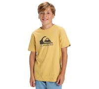 Quiksilver Kurzarm T-Shirt EV COMP Logo SS Kids Boy's Yellow 12, Rattan, 12 Jahre