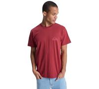 Quiksilver Kurzarm-T-Shirt EV Mini Logo SS, Herren, Rot