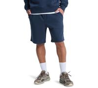 Quiksilver Kurze Herren-Shorts mit elastischer Taille, Salzwasser-Fleece, Schwarz