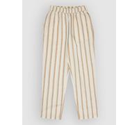 Quiksilver Lomas Woven Hemp Hose bone white lomas stripe Damen Gr. M