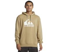 Quiksilver Men's Big Logo Hoodie Pullover Sweater, Twill, S