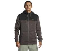 Quiksilver Men's Keller Block Zip Sweatshirt, Canteen Heather, XS