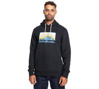 Quiksilver Men's QS Gradient Mountains Hoodie Sweatshirt, Black, XL