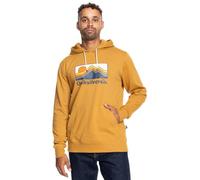 Quiksilver Men's QS Gradient Mountains Hoodie Sweatshirt, Bone Brown, L