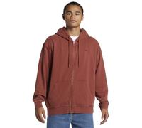 Quiksilver Men's Salt Water Zip Hoodie Sweatshirt, Henna, XS
