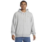 Quiksilver Men's Salt Water Zip Hoodie Sweatshirt, Light Grey Heather, XS