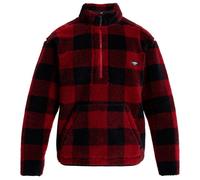 Quiksilver - Mercury Woodlands Sherpa - Fleecepullover, Gr. S, rot (Woodlands/BikingRed)