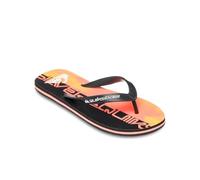 Quiksilver Molokai Art Flip-Flops orange/schwarz - 40
